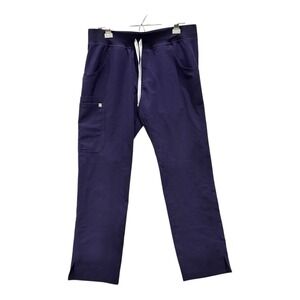 FIGS Kade Cargo Scrub Pants Womens Medium Purple Technical Collection